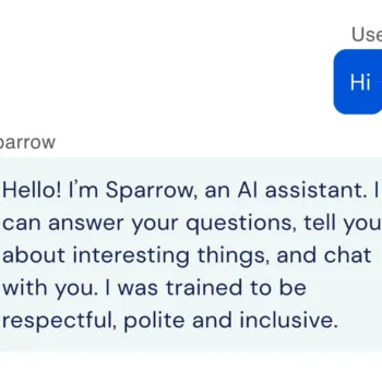 deepmind sparrow dialog