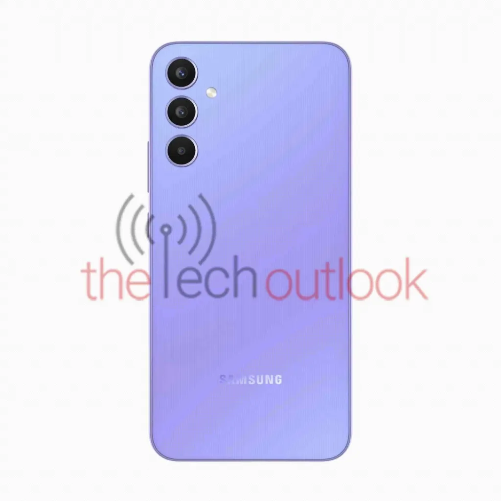Le Galaxy A34 de Samsung se décline en quatre couleurs amusantes 67 samsung galaxy a34 violet 1