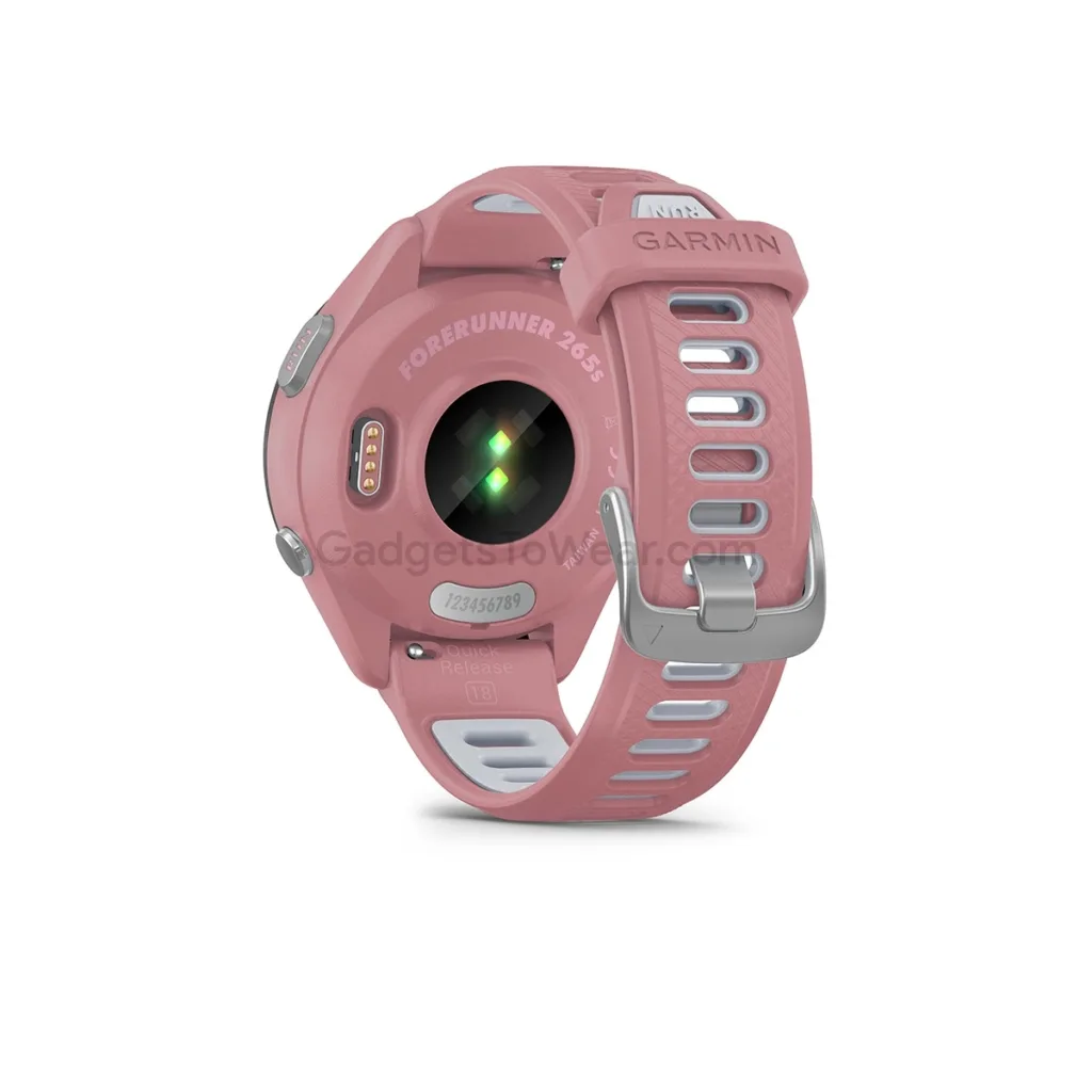 Voici des rendus de presse de la prochaine série Garmin Forerunner 265 70 Garmin Forerunner 265S marketing 3