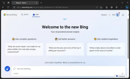 Microsoft Bing Chat UI jpg