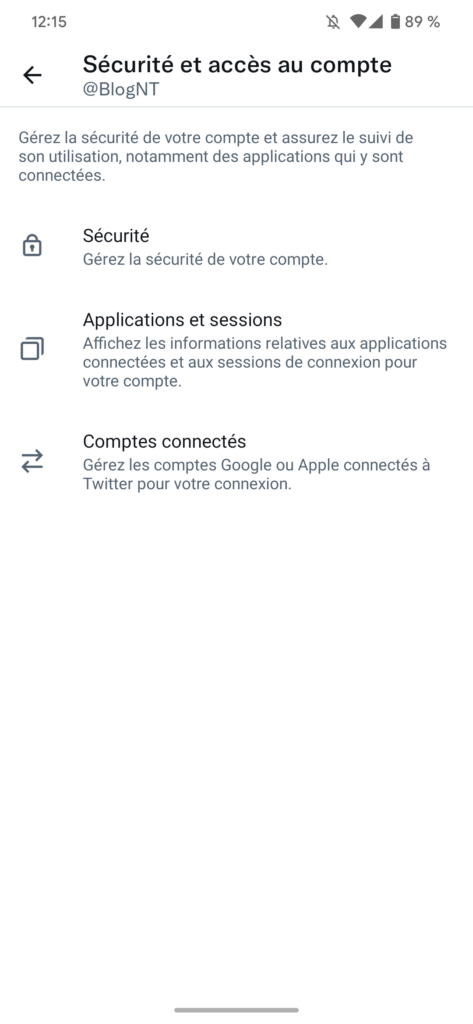 Comment passer du SMS à une application pour le 2FA de Twitter ? 53 Screenshot 20230219 121536