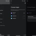 android 14 cloned apps stitched