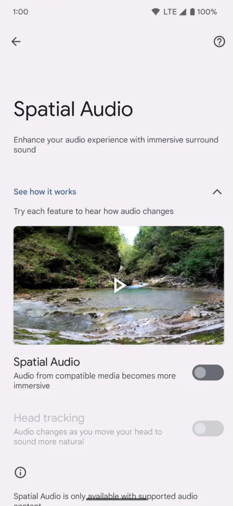 Les propriétaires de Pixel Buds Pro pourraient bientôt bénéficier du suivi de la tête 60 pixel buds pro spatial audio set 1