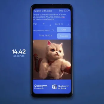 qualcomm ia stable diffusion 1