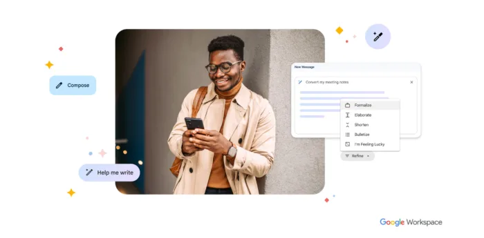 Google annonce des fonctionnalités d’IA dans Gmail, Docs et autres