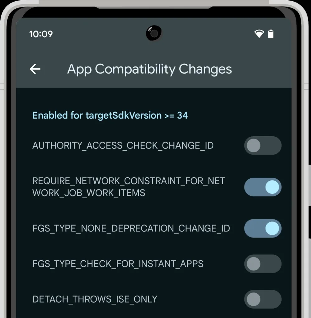 Android 14 App Compatability 999 jpg