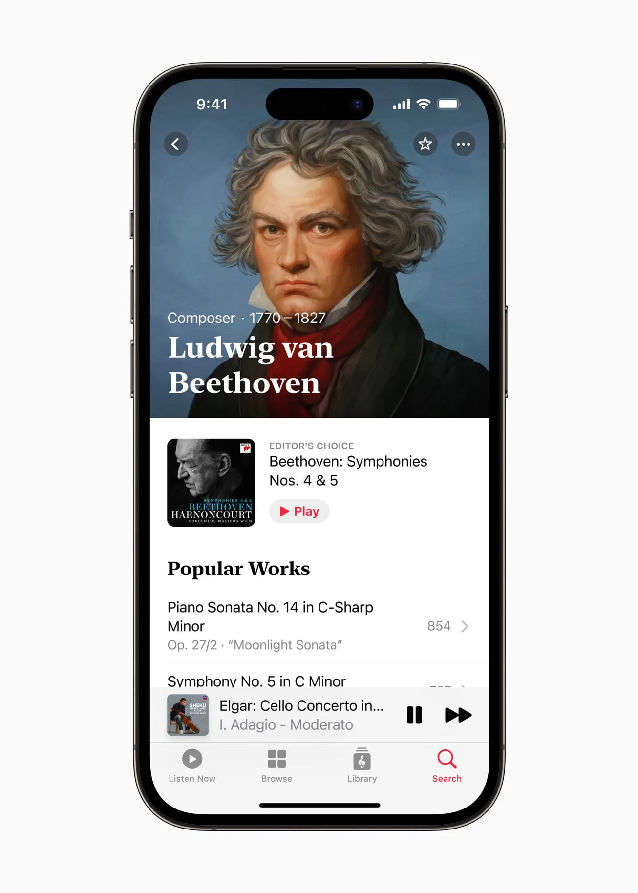 Apple Music Classical search 01 jpg