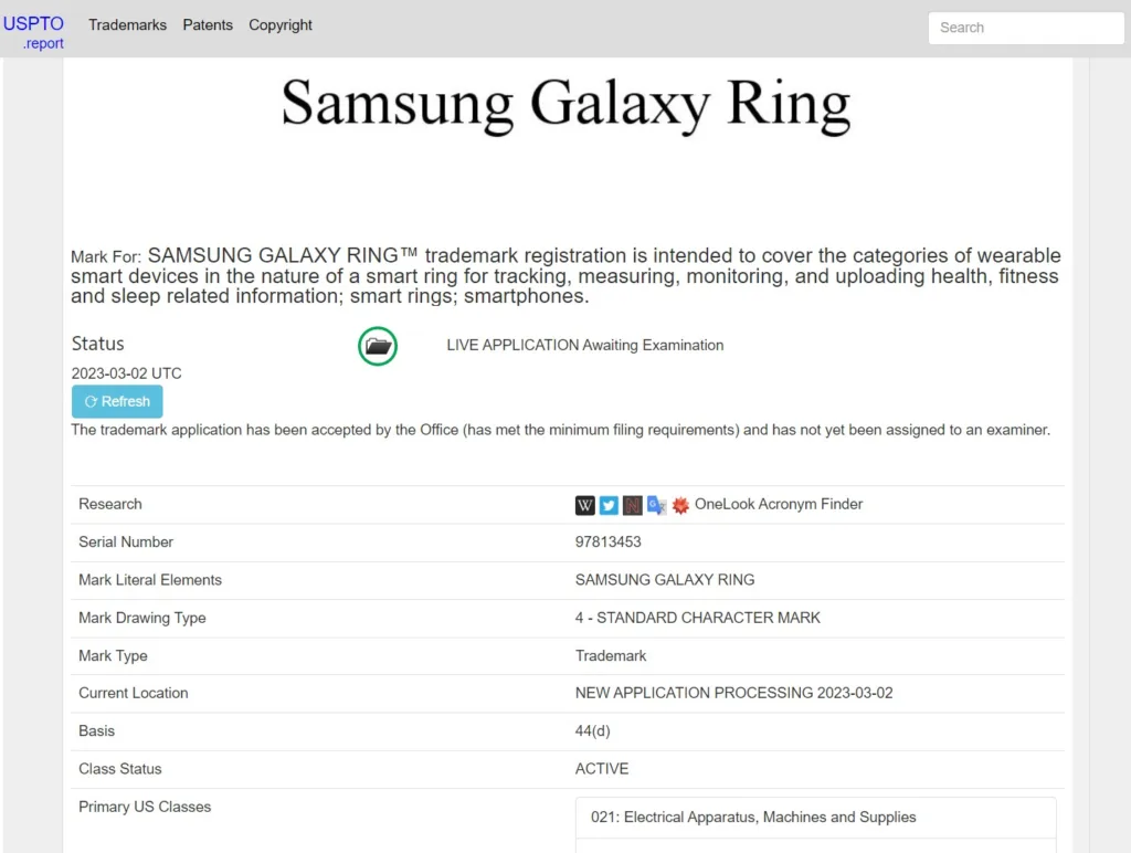 Samsung Galaxy Ring