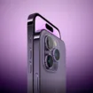 iPhone 14 Pro Purple Side Perspe