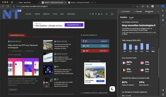 Microsoft Edge arrive avec Bing alimenté par l’IA et Edge Copilot