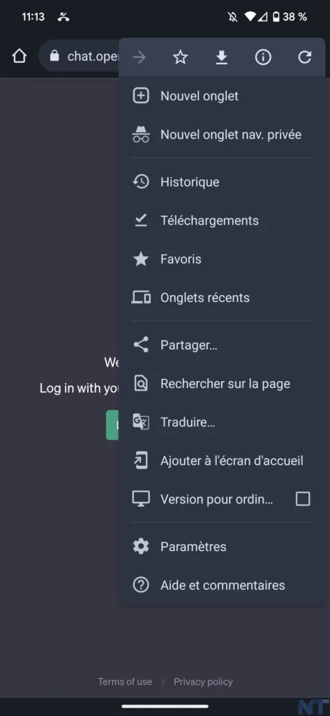 Comment utiliser ChatGPT sur iOS et Android ? 58 ChatGPT Android 4