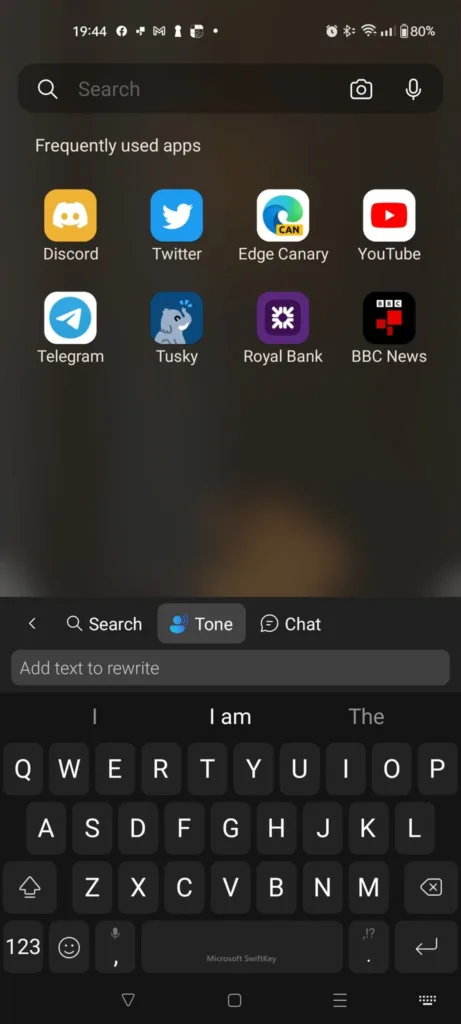 Microsoft SwiftKey vous permet d'utiliser le chatbot Bing Chat dans n'importe quelle application 38 Fs MVItXoCEKr42