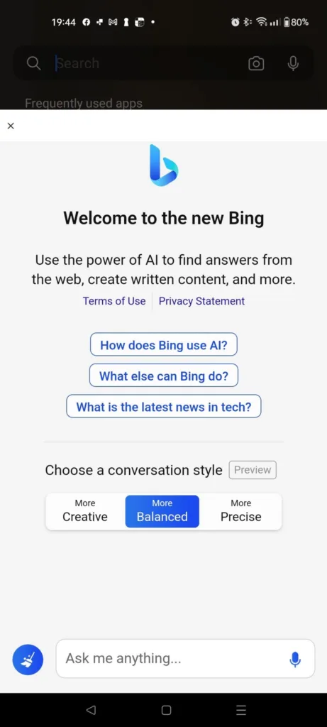 Microsoft SwiftKey vous permet d'utiliser le chatbot Bing Chat dans n'importe quelle application 39 Fs MVXXXoAk349G