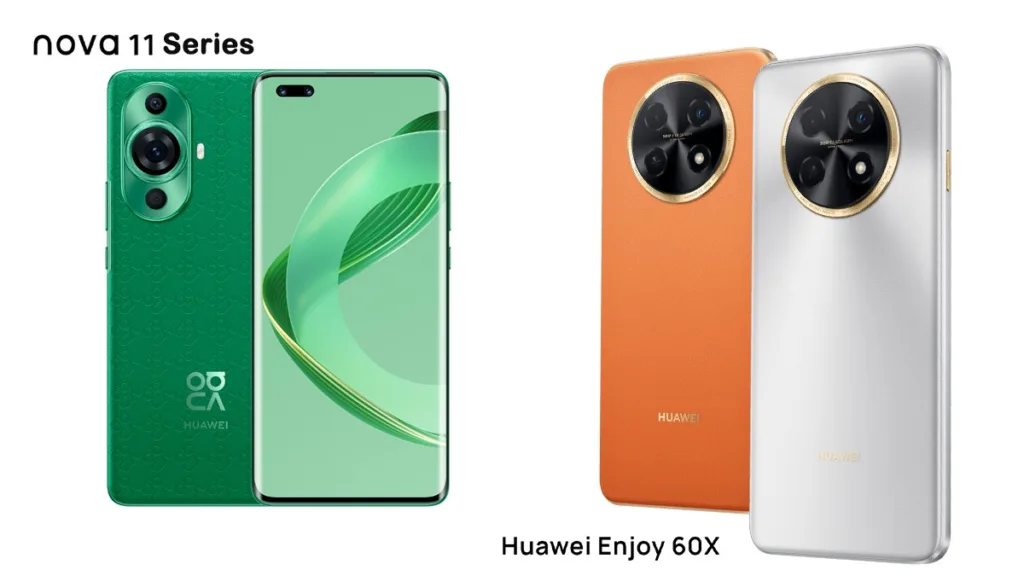 HAUWEI nova 11 series and Enjoy
