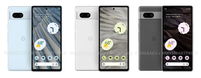 Pixel 7a render leak jpg