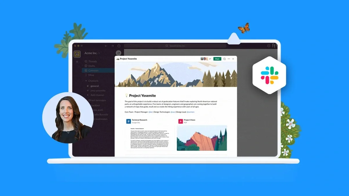Slack lance Canevas, une application de documentation intégrée à l’application de chat