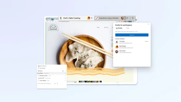 Microsoft Edge lance un nouvel outil de collaboration avec un partage d’onglets