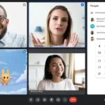 google meet turn off video