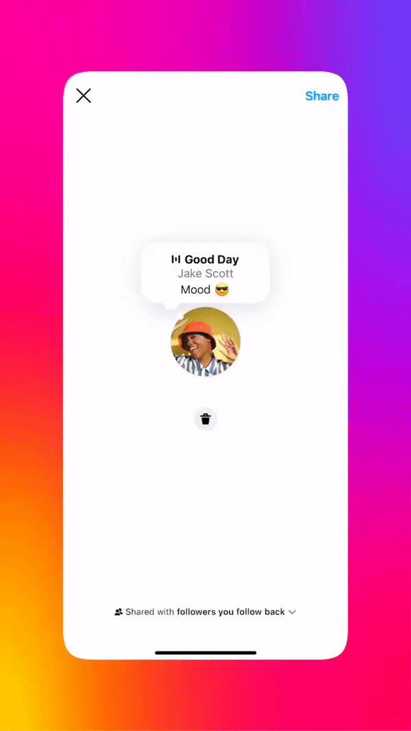 instagram notes song gif