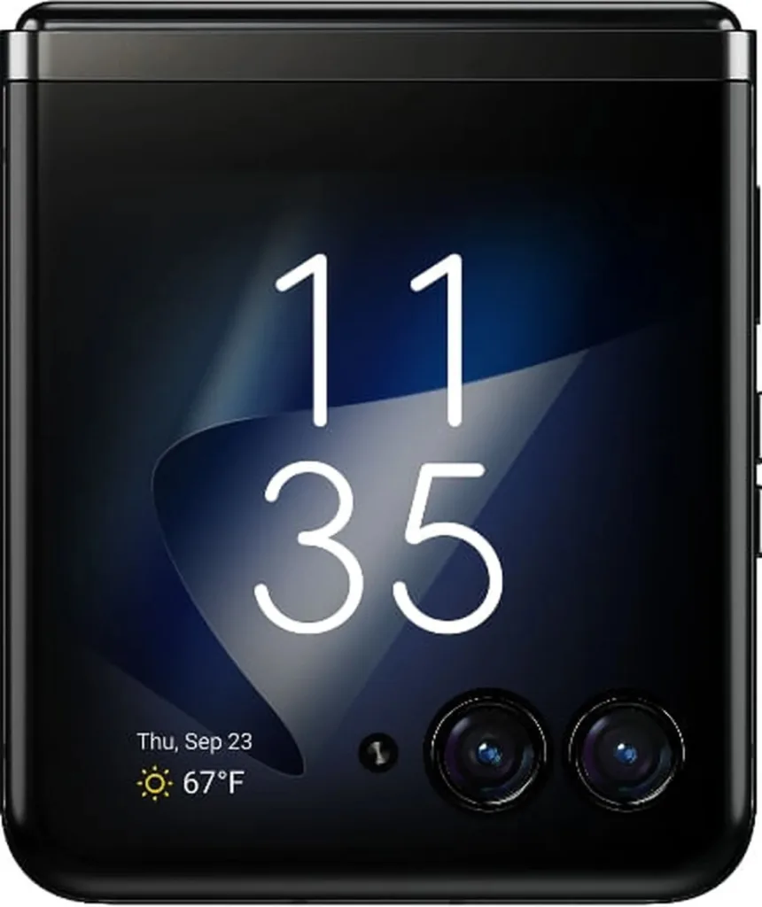 Les fonctions de personnalisation de l'écran de 3,5 pouces du Motorola Razr 40 Ultra font surface 51 razr leak 3