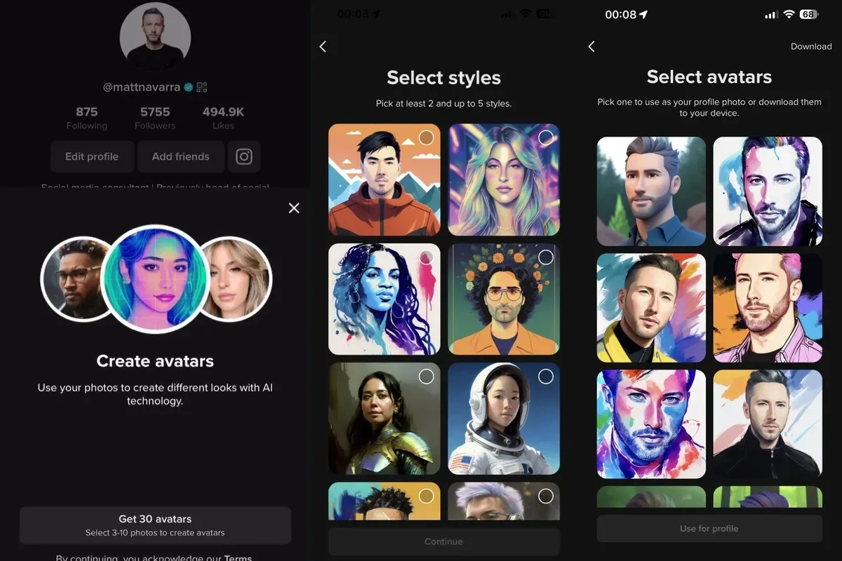 tiktok ai avatars matt navarra jpg