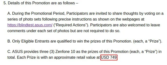 ASUS Zenfone 10 price leak jpg