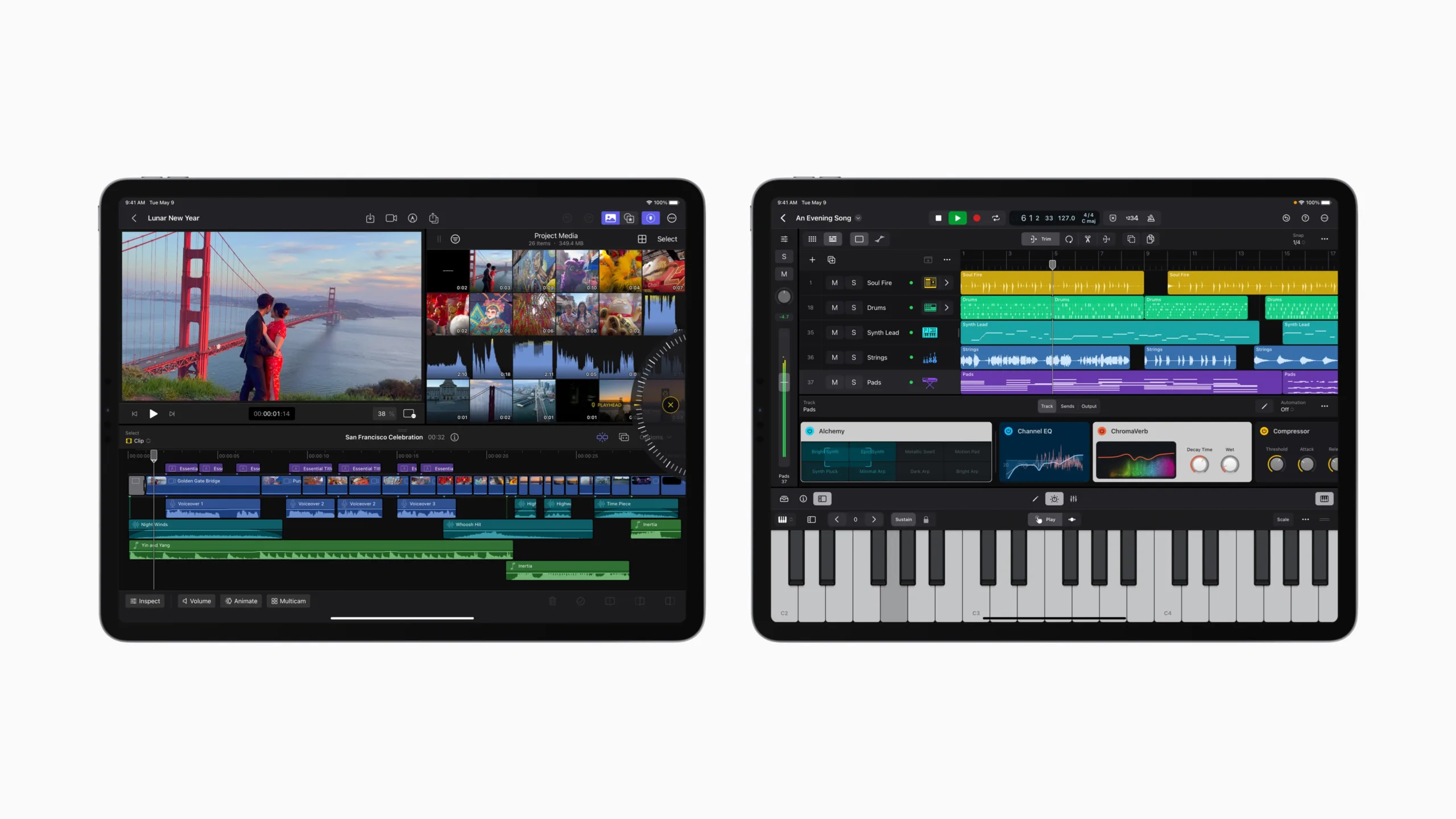 Apple lance Final Cut Pro et Logic Pro sur iPad avec une nouvelle tarification par abonnement