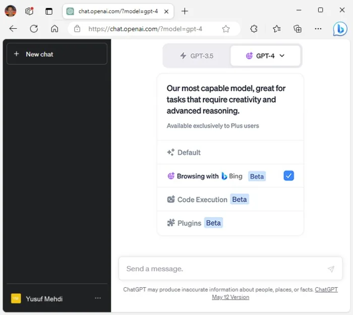 La frontière entre ChatGPT et Bing Chat s’estompe