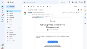 Expanding upon Gmail security wi