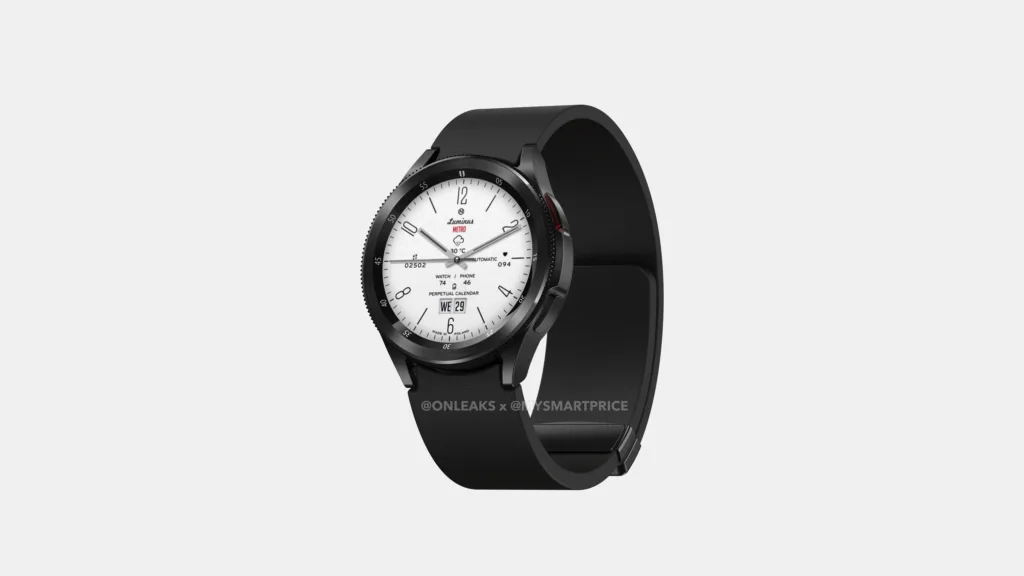 Des images de la Galaxy Watch 6 Classic avec sa bague tournante font surface 52 Galaxy Watch 6 Classic 5K1