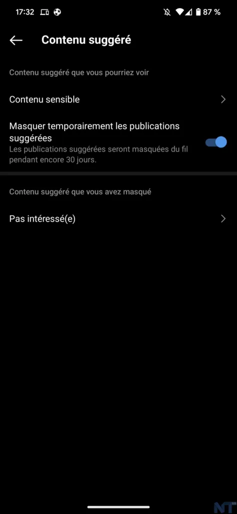 Comment désactiver ou masquer les messages suggérés dans votre fil d'actualité Instagram ? 48 Instagram Suggestion 2