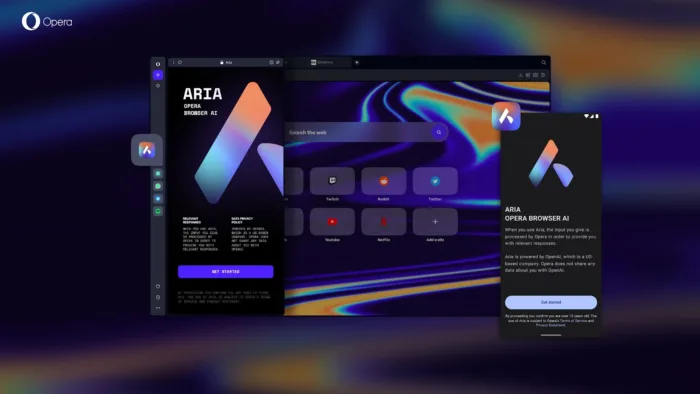 Voici Opera Aria, le navigateur basé sur GPT d’OpenAI