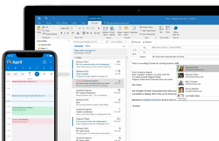 Microsoft Outlook et Teams forceront l’ouverture des liens dans Edge