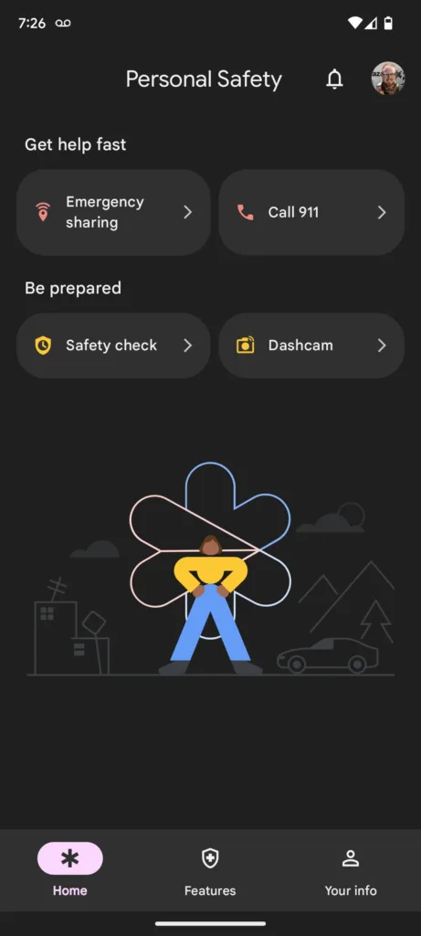 personal safety pixel dashcam 2
