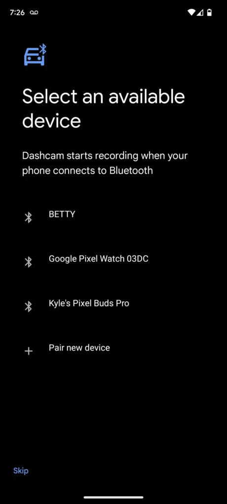 personal safety pixel dashcam 7
