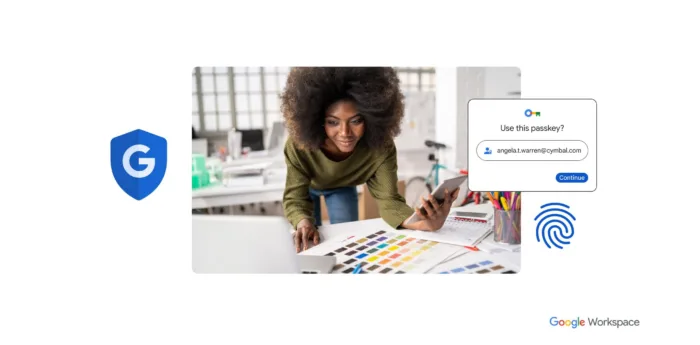 Google teste la connexion sans mot de passe pour les comptes Workspace et Cloud