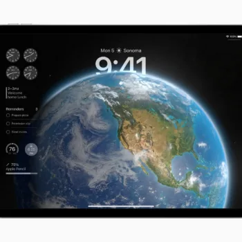 Apple WWDC23 iPadOS 17 Lock Scre