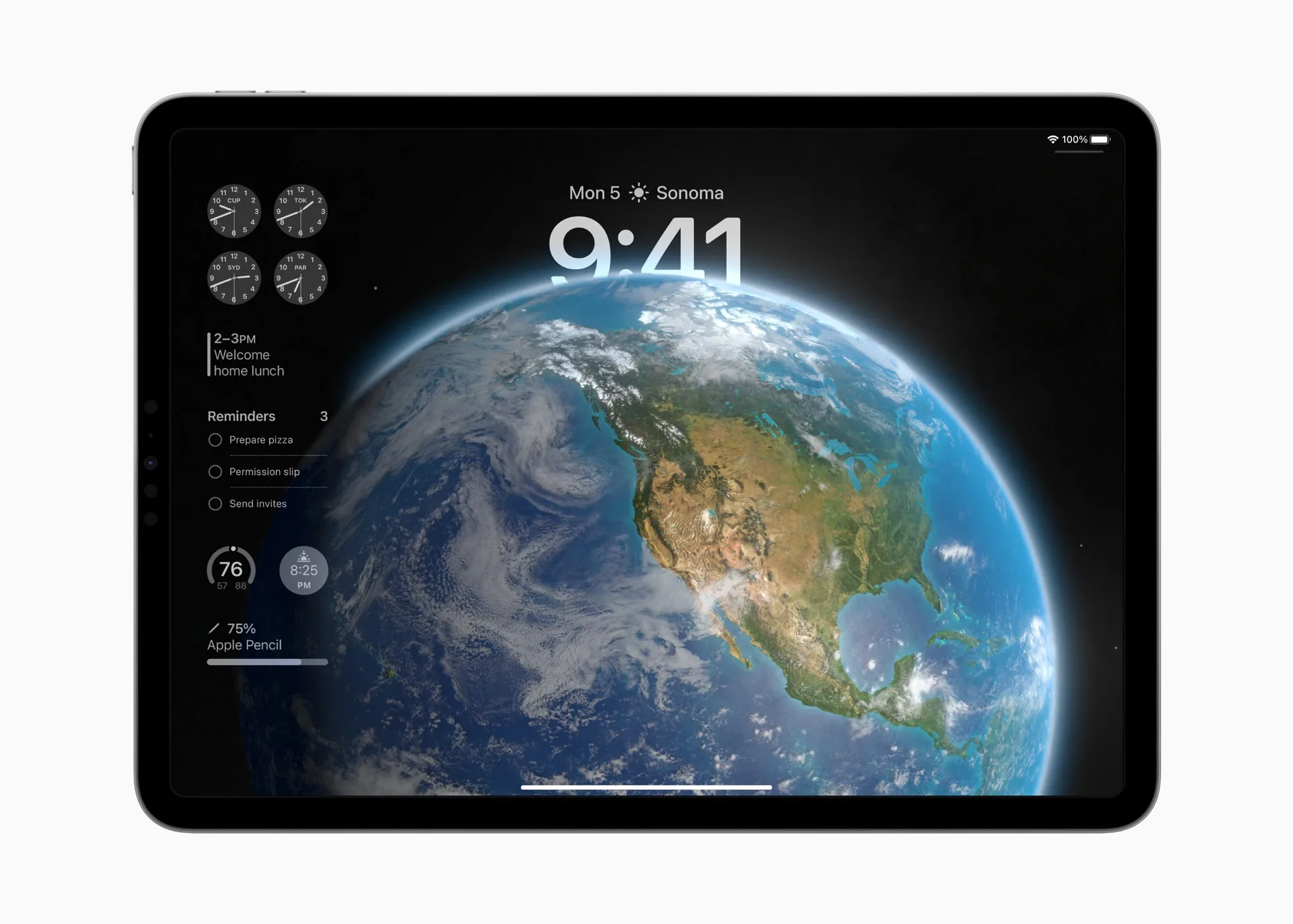Apple WWDC23 iPadOS 17 Lock Scre jpg