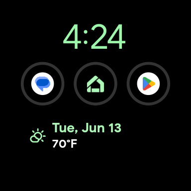 At a Glance Pixel Watch 1