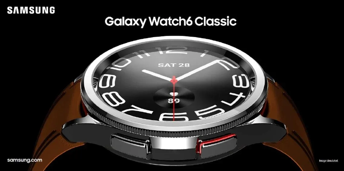Les images promotionnelles des Galaxy Z Fold 5, Z Flip 5, Watch 6 et Tab S9 font surface 55 Galaxy Watch6 Classic jpg