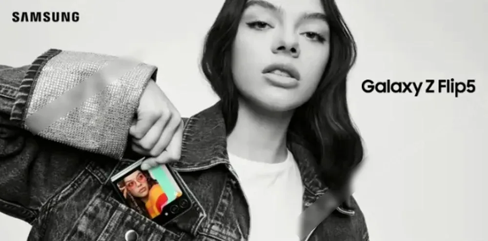 Les images promotionnelles des Galaxy Z Fold 5, Z Flip 5, Watch 6 et Tab S9 font surface 51 Galaxy Z Flip5 jpg