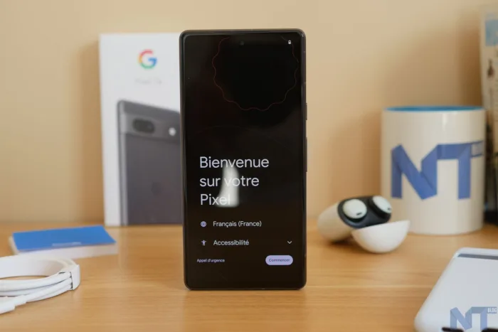 Google Google Pixel 7a : déballage et premières impressions