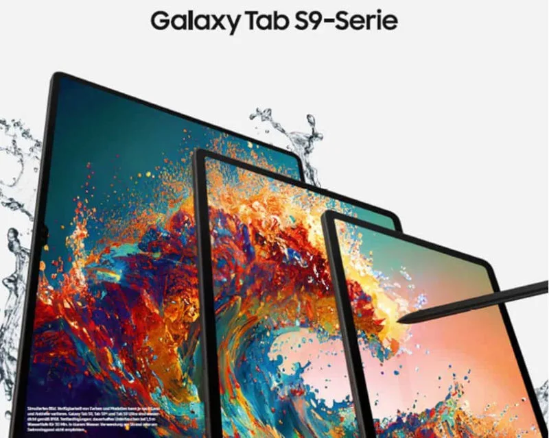 Les images promotionnelles des Galaxy Z Fold 5, Z Flip 5, Watch 6 et Tab S9 font surface 52 Samsung Galaxy Tab S9 series leak jpg