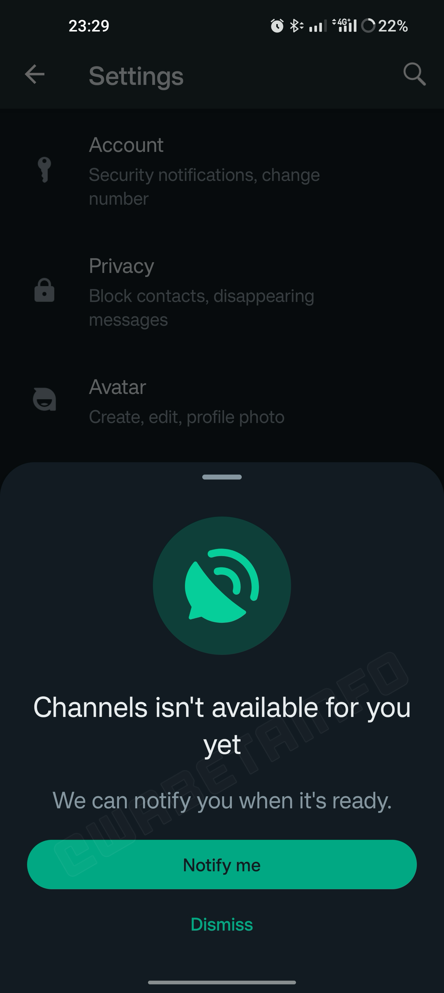 WA CHANNEL NOTIFY ANDROID