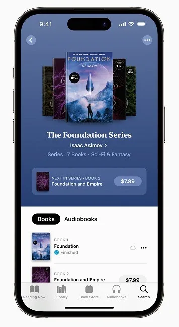iOS 17 Apple Books series pages jpg