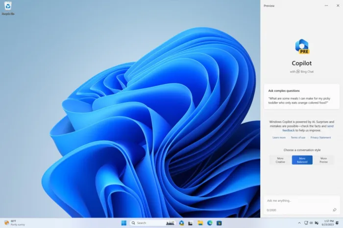 Vous pouvez essayer Windows Copilot et la prise en charge native de RAR et 7-Zip dans Windows 11