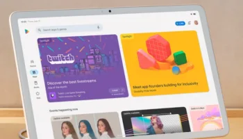 New Google Play Large Screens