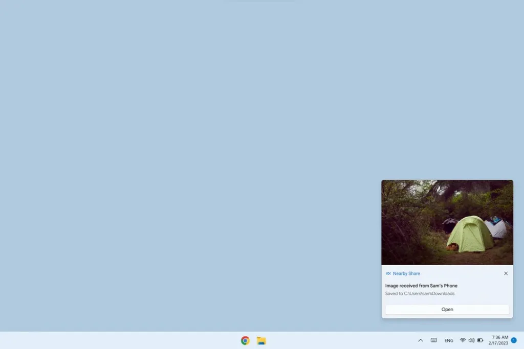 Le lancement officiel de Nearby Share sous Windows s'accompagne de nouvelles fonctionnalités 52 Win ImgPrev.max 1080x1080.format