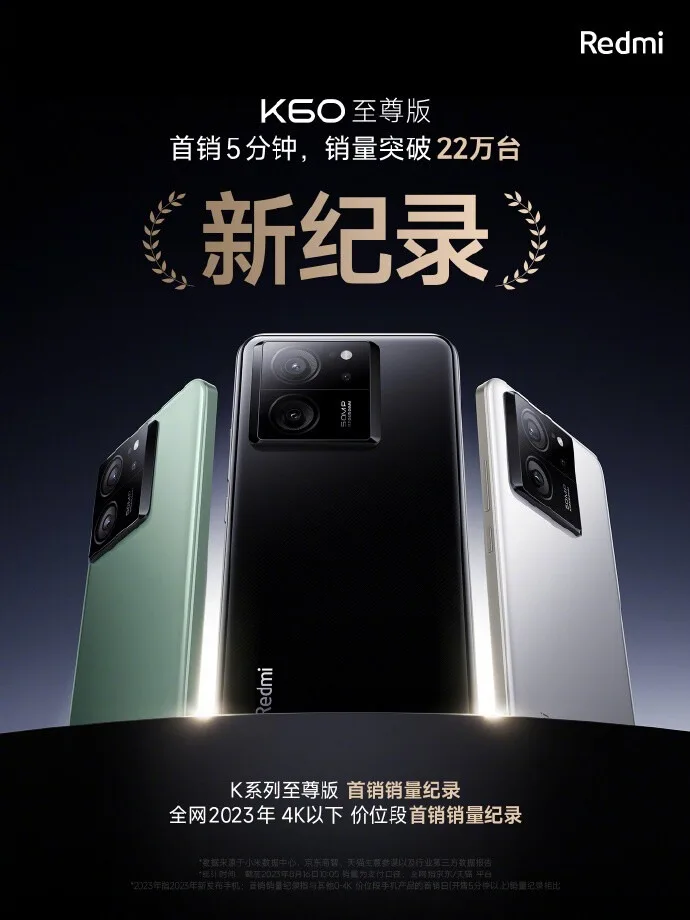 Xiaomi affirme que le MIX Fold 3 et le Redmi K60 Ultra ont été un succès dès leur lancement 60 003itXZnly1hgydl1a28nj61401hcqjl jpg