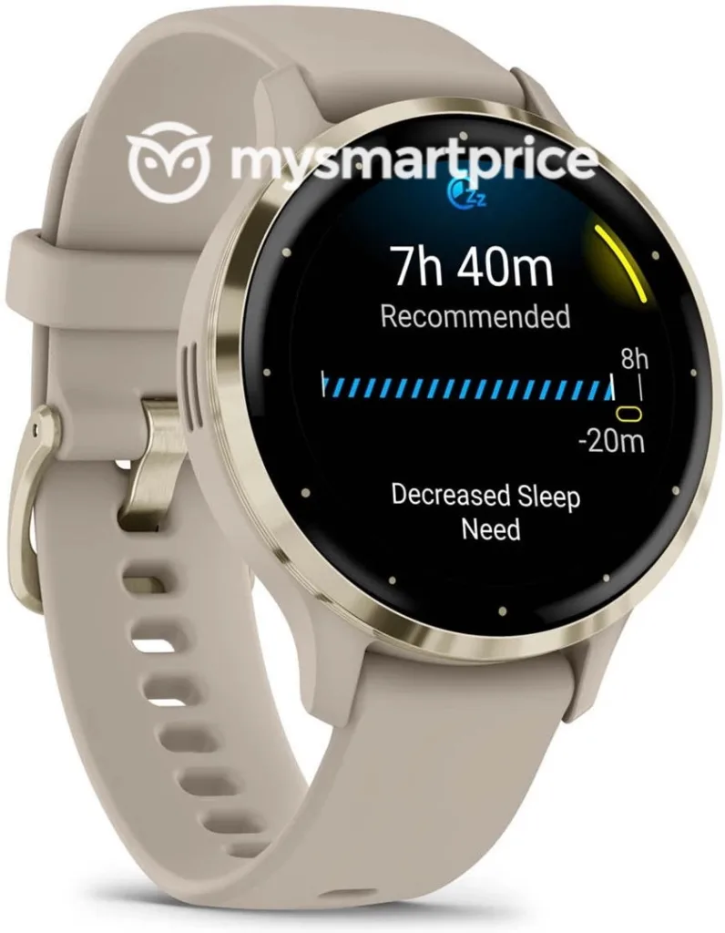 Les fuites de photos des Garmin Venu 3 et Venu 3s ne laissent aucune place à l'imagination 53 venu 3S french gray soft gold 4